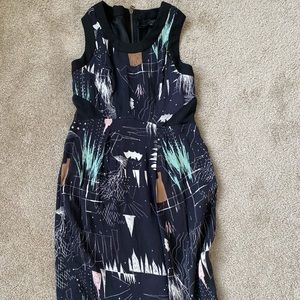 Twinkle by wenlan silk black dress